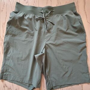 lululemon athletica Olive Athletic Shorts
